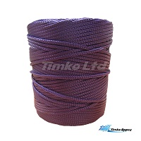 3mm Purple Braided Nylon Cord - 180m Reel