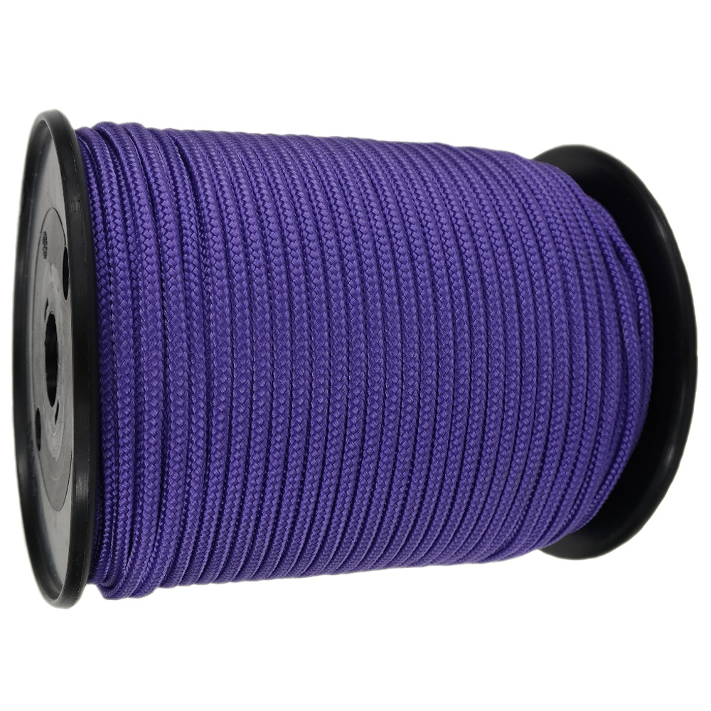 6mm Purple Braided Polypropylene Multicord