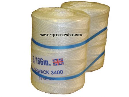 3-Ply Baling Twine suitable for cardboard, recycling, plastic, waste hand bailing