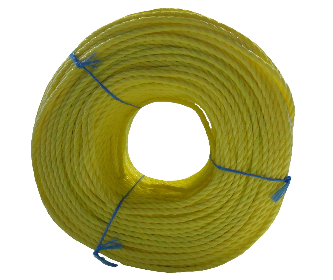6mm Yellow Polypropylene Rope x 220m Coil