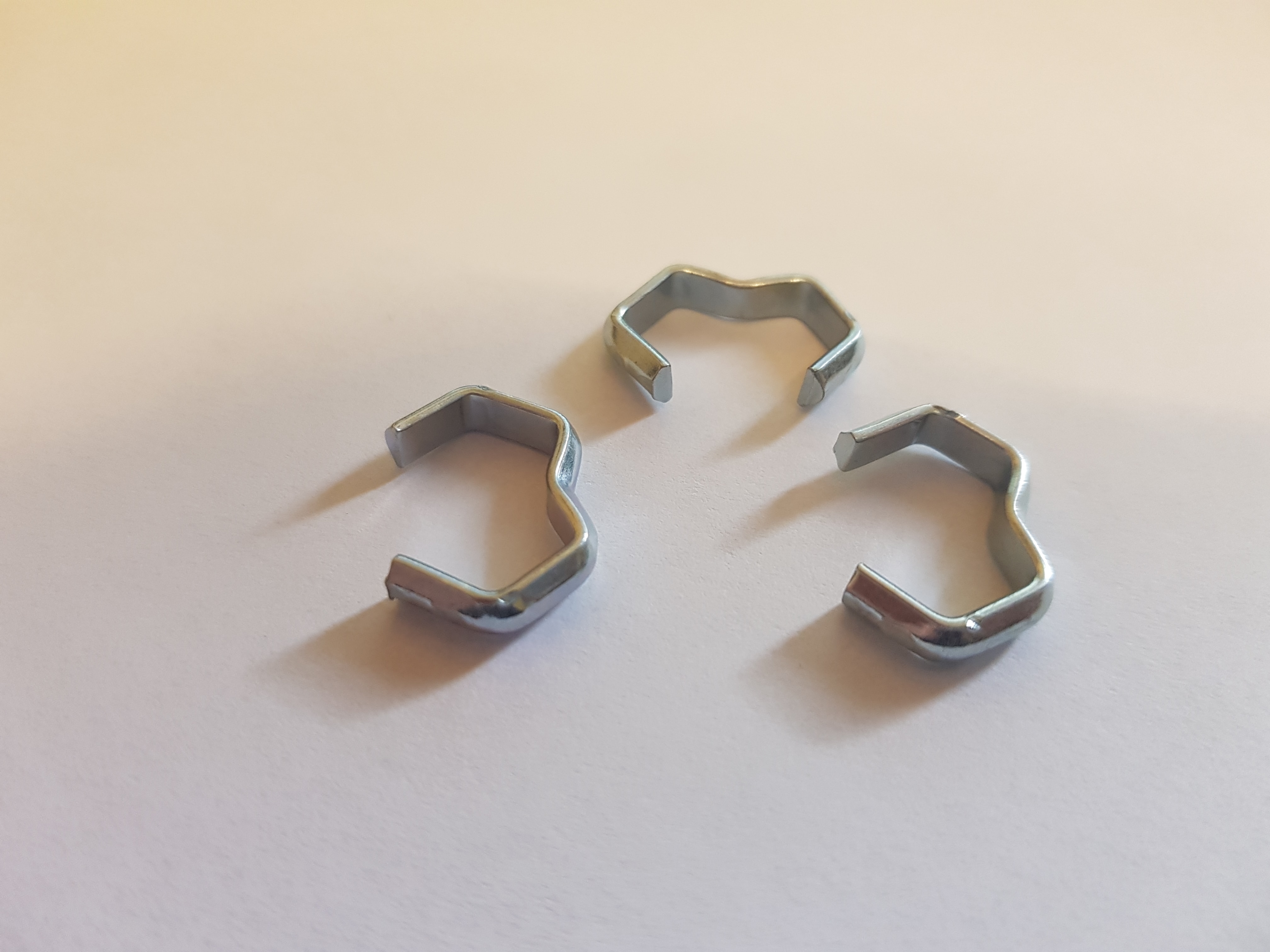 100 Pack - Steel Hog Rings For 8mm-10mm Bungee Cord