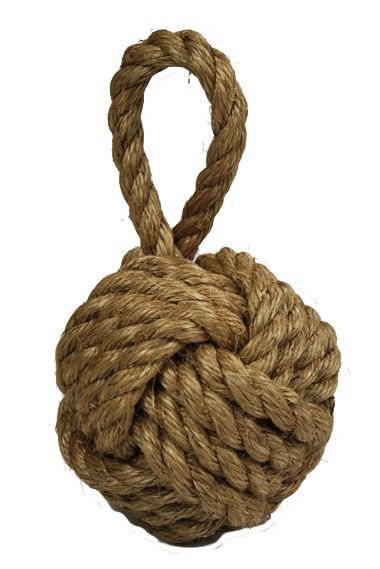 Manila Rope Knot Doorstop