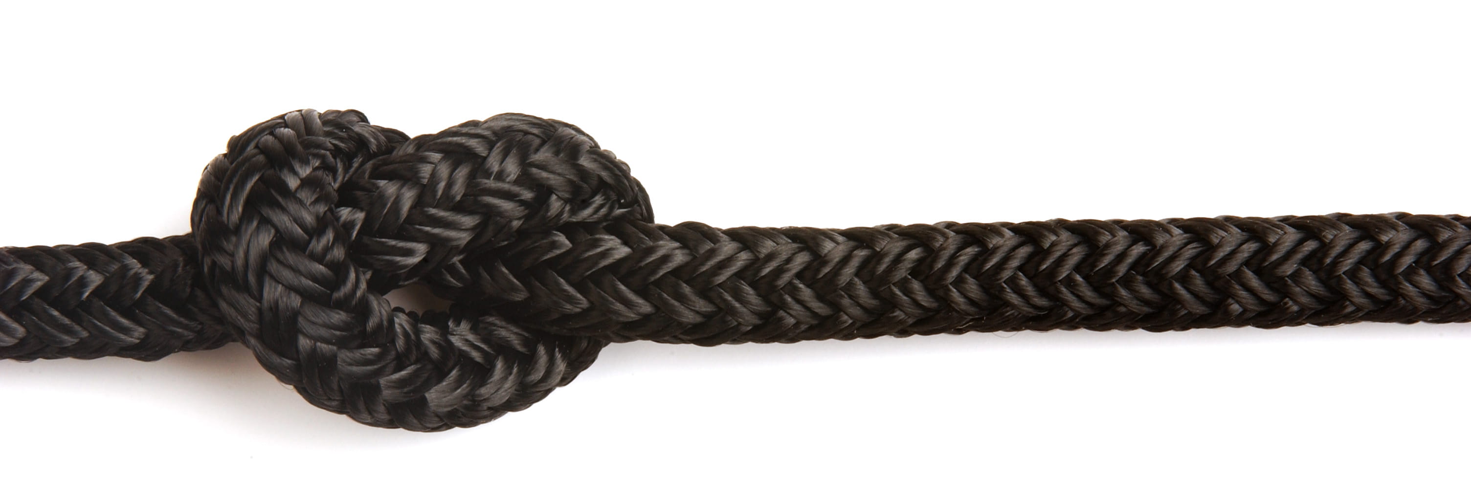 14mm Black Braid On Braid Polyester Rope - 200m Reel