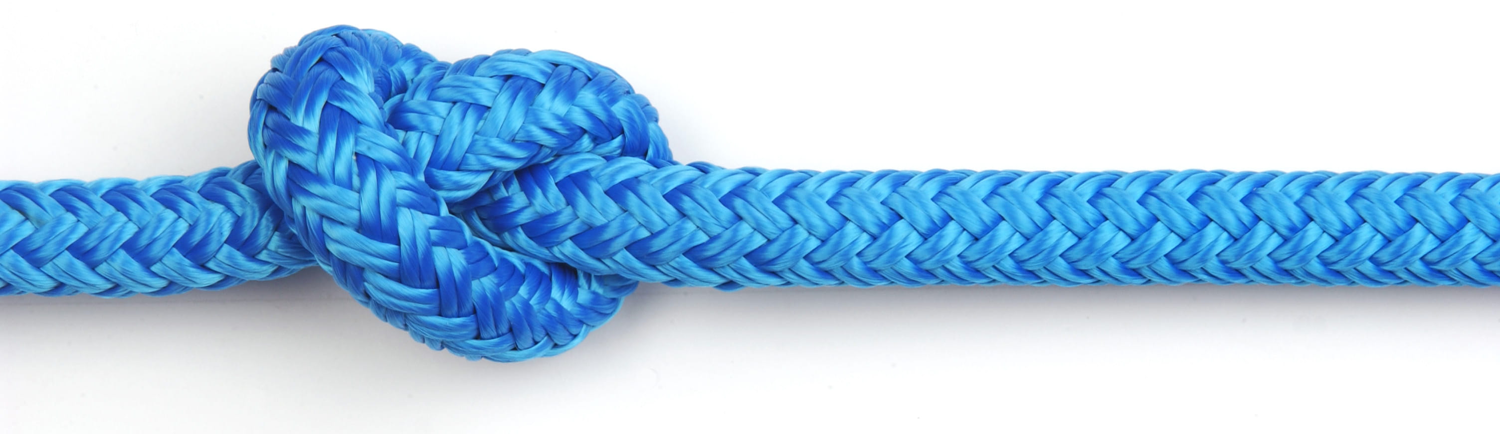 6mm Blue Braid On Braid Polyester Rope - 200m Reel