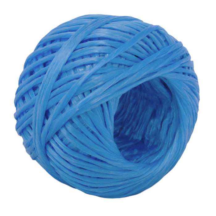 Blue Polypropylene twine string 1400m per kilo Ball - Length 60m