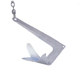 2Kg Galvanised Bruce Style Anchor / Boat Yacht Sail