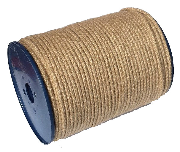 Natural Jute Rope Twine Cord Strand Twisted Braided Decking Garden Boating Sash 