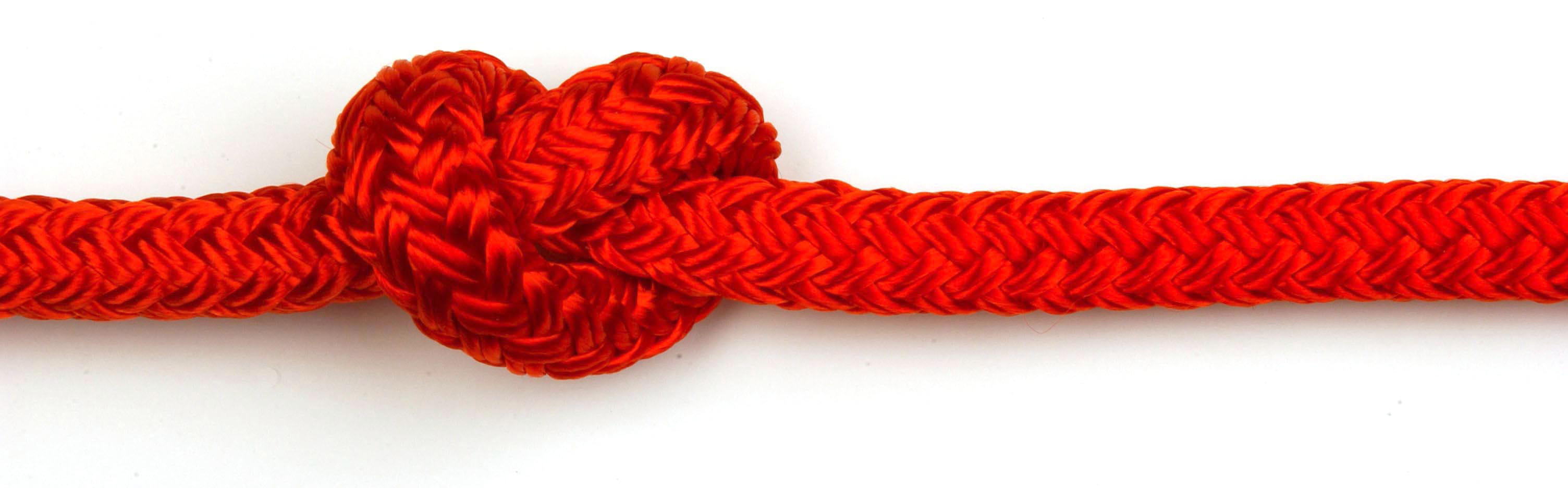 14mm Red Braid On Braid Polyester Rope - 200m Reel