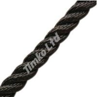 6mm Black Nylon Rope Per Metre